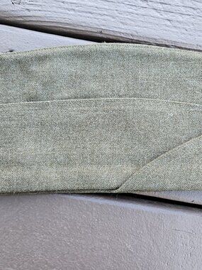 Vintage Korean War Era US Army M-1950 Garrison Cap Wool Size 6 7/8 Military
